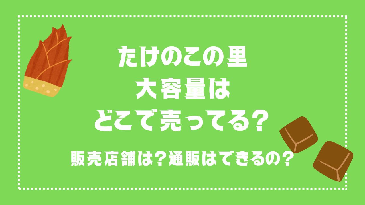 たけのこの里大容量